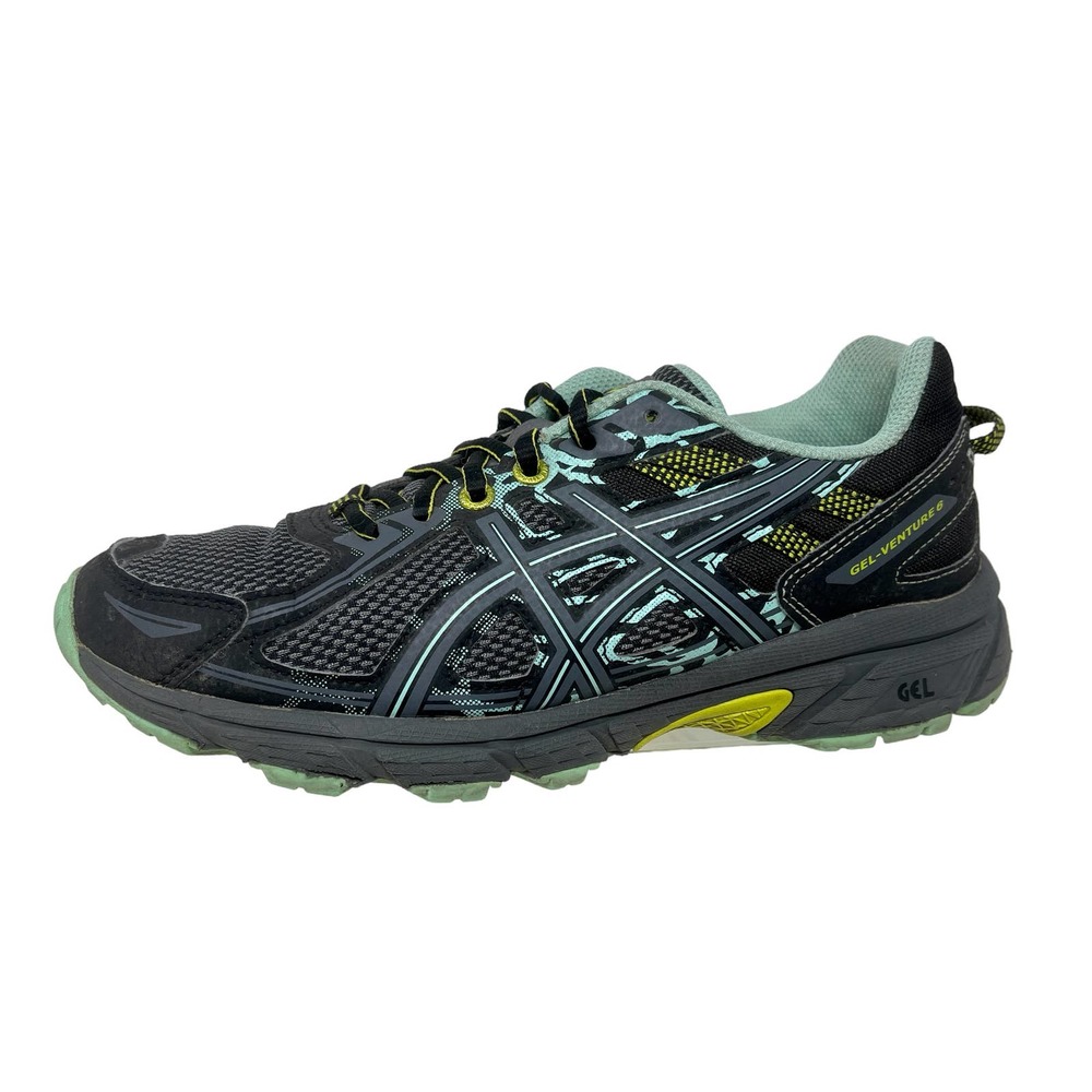 ASICS Gel Venture 6 Trail Running Shoes Women's 7 1/2 Gray 1149:I.2.8